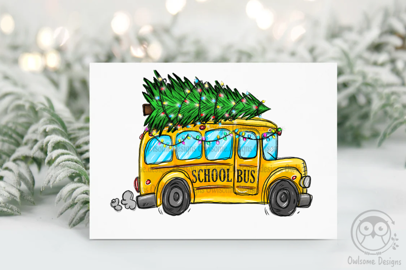 christmas-tree-on-school-bus-png