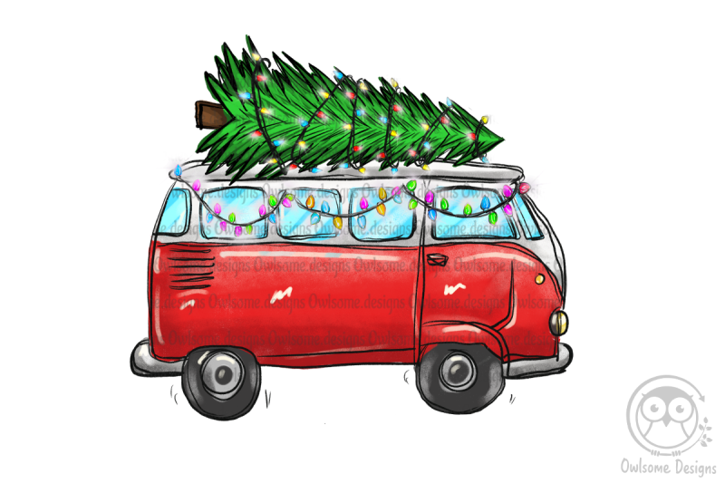 christmas-tree-on-hippie-van-bus-png