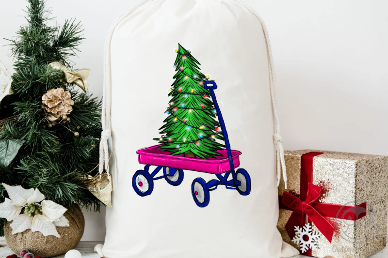 christmas-tree-on-wagon-png