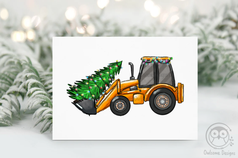 christmas-tree-on-backhoe-loader-png