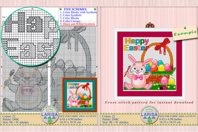 happy-easter-cross-stitch-pattern-easter-bunny