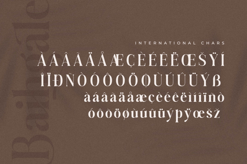 baihgale-typeface