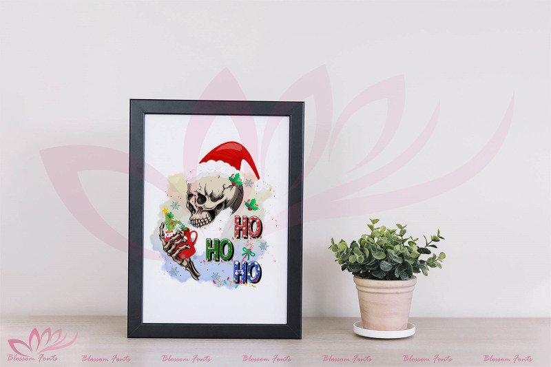 ho-ho-ho-santa-skull-sublimation