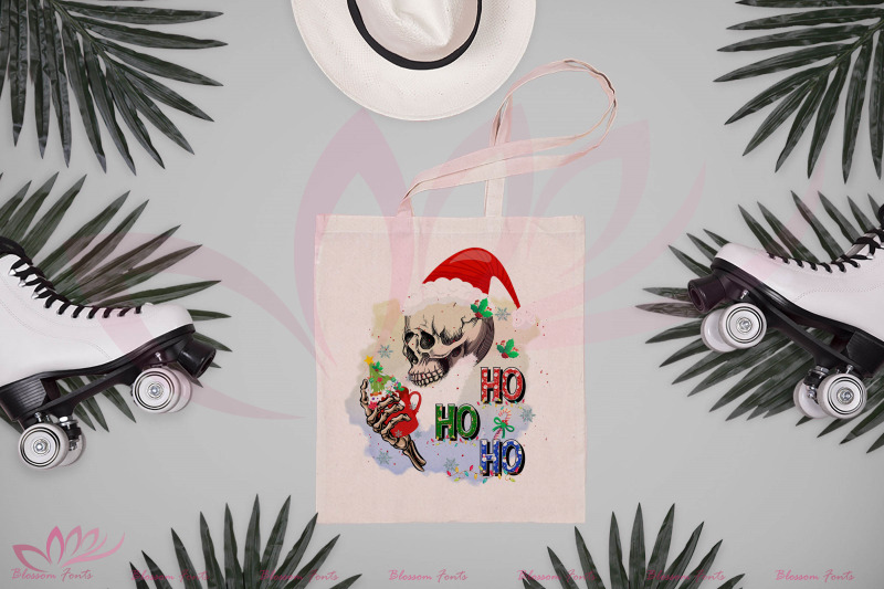 ho-ho-ho-santa-skull-sublimation