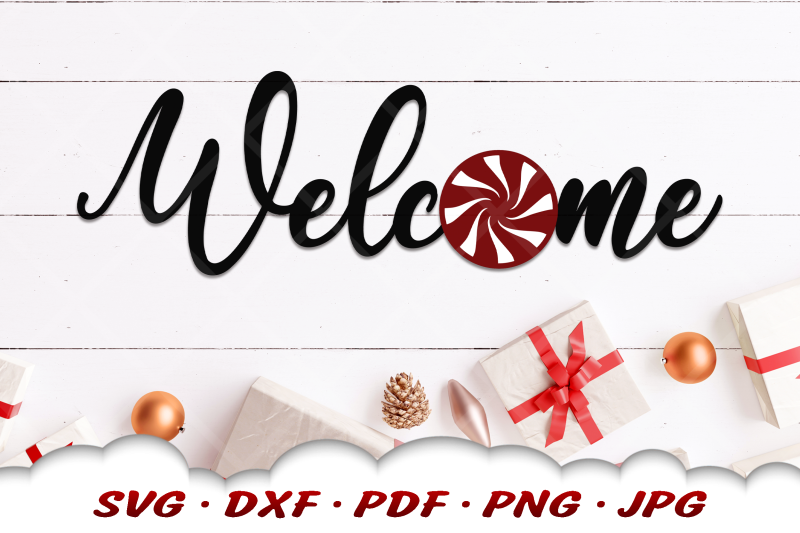 christmas-welcome-sign-peppermint-svg-christmas-svg