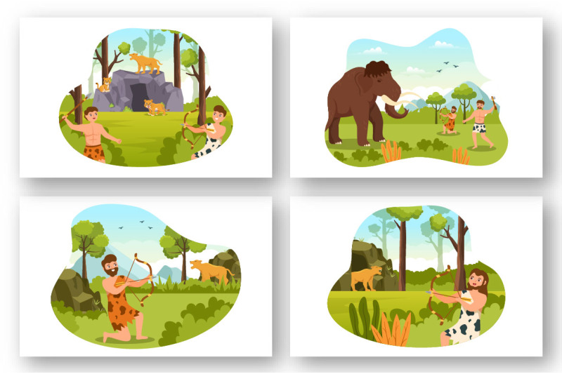 15-wild-animals-hunting-illustration