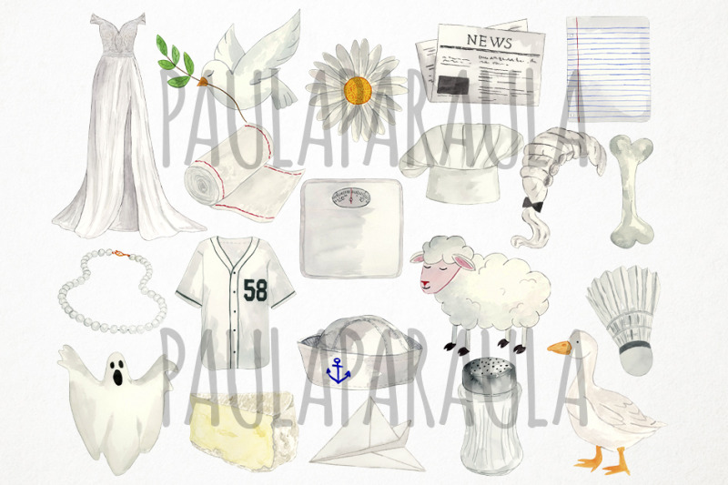 watercolor-white-clipart-white-color-clipart-white-objects-clipart