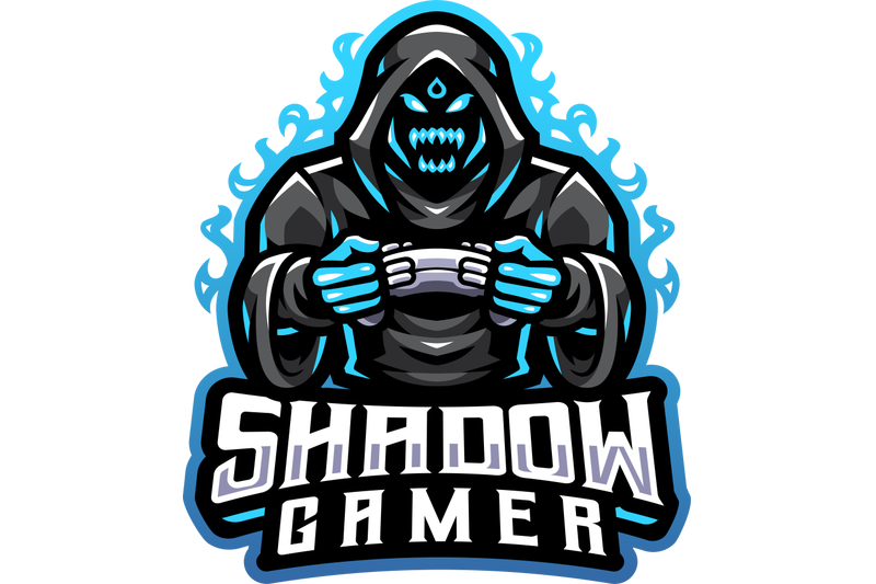 shadow-gamer-esport-mascot-logo-design