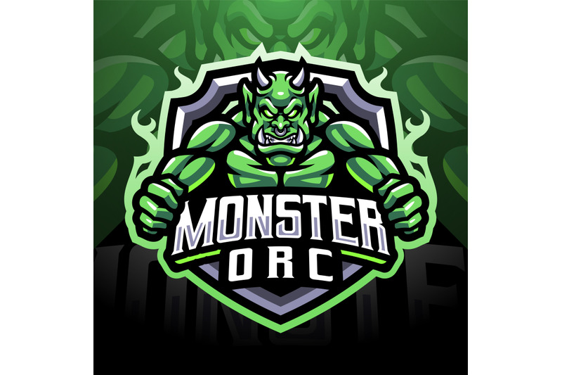 monster-orc-esport-mascot-logo-design