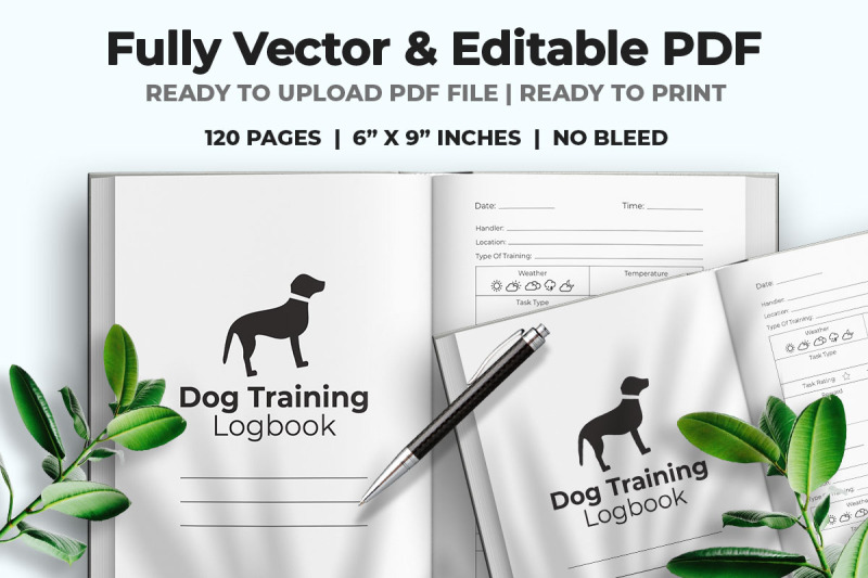 dog-training-logbook-kdp-interior