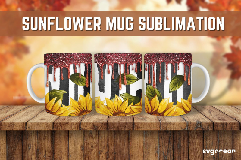 sunflower-mug-sublimation-png-bundle-mug-wrap