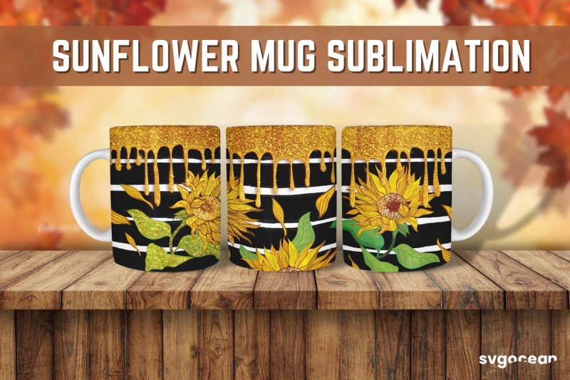 sunflower-mug-sublimation-png-bundle-mug-wrap