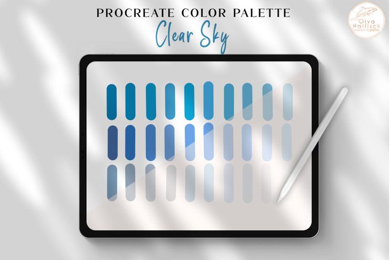 blue-procreate-color-palette-sky-and-water-color-swatches