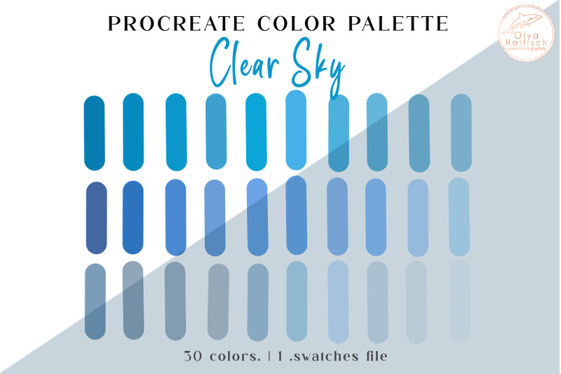 blue-procreate-color-palette-sky-and-water-color-swatches