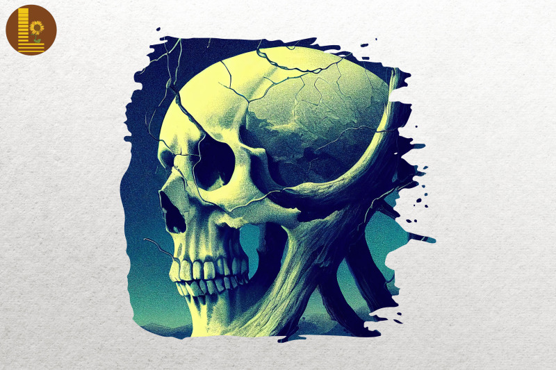 skull-combine-tree-art-2