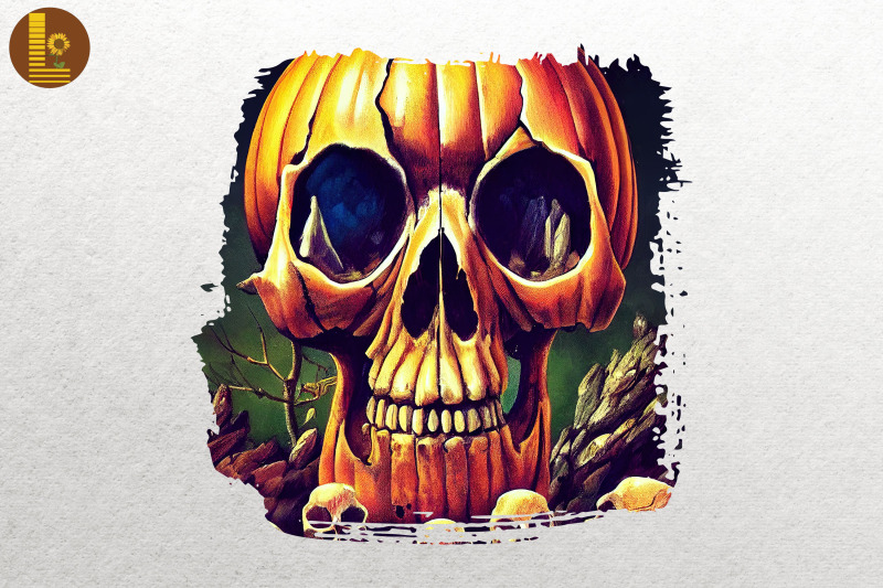 halloween-pumpkin-skull