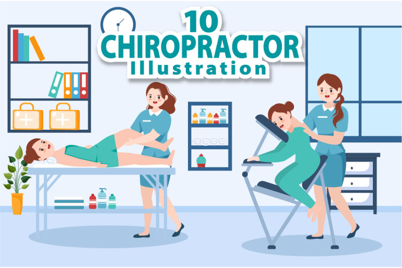 10-chiropractor-physiotherapy-rehabilitation-illustration