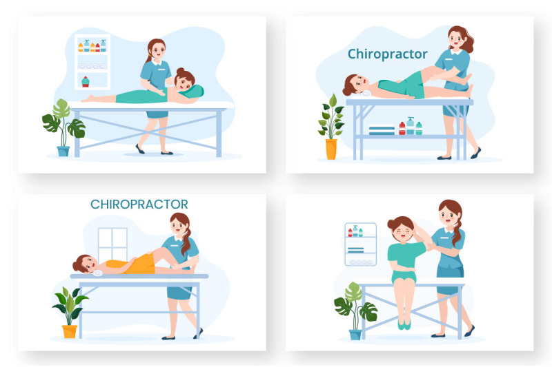 10-chiropractor-physiotherapy-rehabilitation-illustration