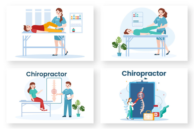 10-chiropractor-physiotherapy-rehabilitation-illustration