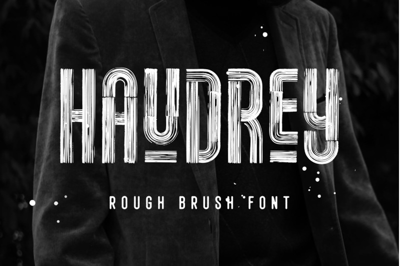 haudrey-hand-painted-font
