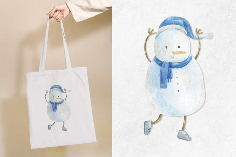 watercolor-christmas-snowman-clipart