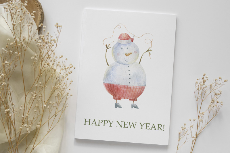 watercolor-christmas-snowman-clipart