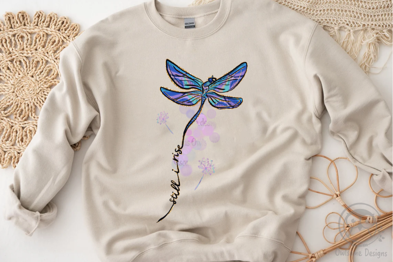 still-i-rise-dragonfly-png-sublimation-design