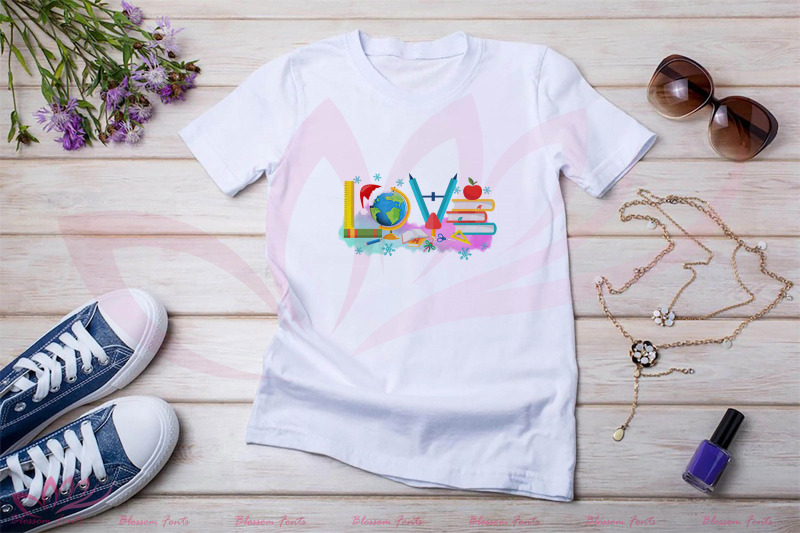 love-geographic-teacher-xmas-sublimation