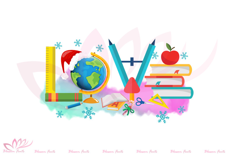 love-geographic-teacher-xmas-sublimation