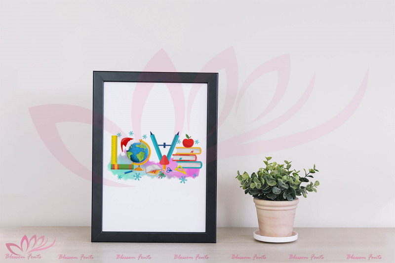 love-geographic-teacher-xmas-sublimation