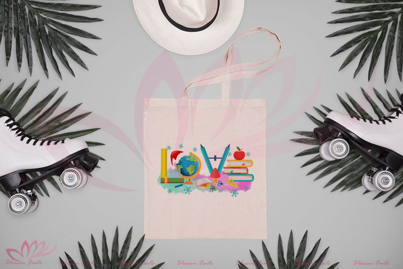 love-geographic-teacher-xmas-sublimation