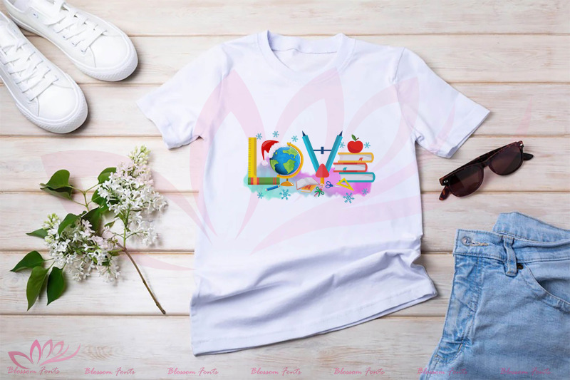 love-geographic-teacher-xmas-sublimation