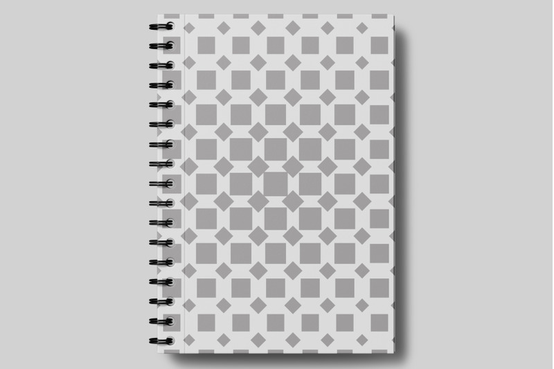 geometric-gray-halftone-patterns