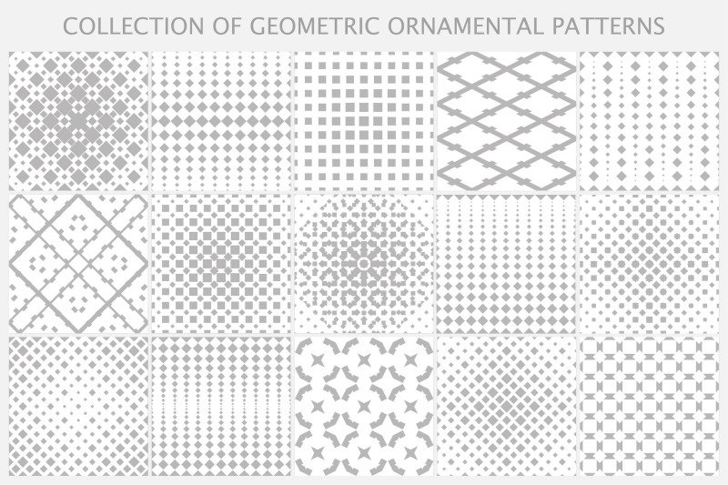geometric-gray-halftone-patterns