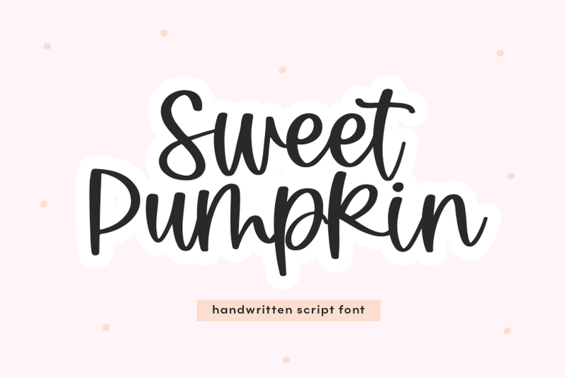 sweet-pumpkin-handwritten-script-font