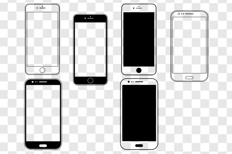 smart-phone-vector-graphics-cell-phone-silhouettes