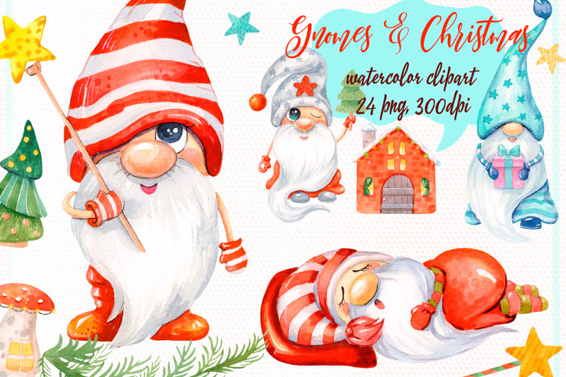 christmas-gnomes-watercolor-clipart-nordic-gnome-png
