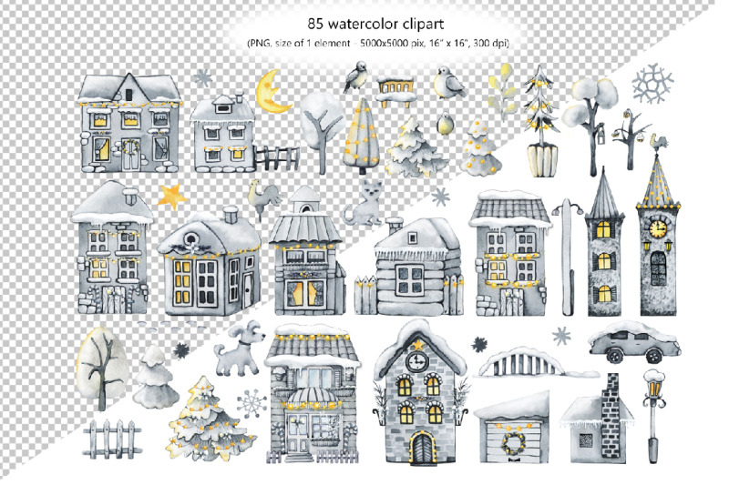 christmas-city-winter-houses-watercolor-clipart