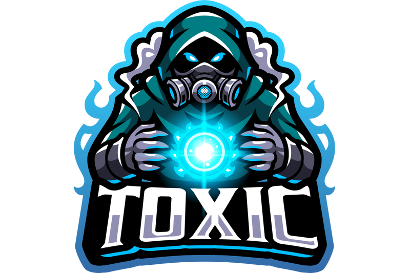 toxic-gas-esport-mascot-logo