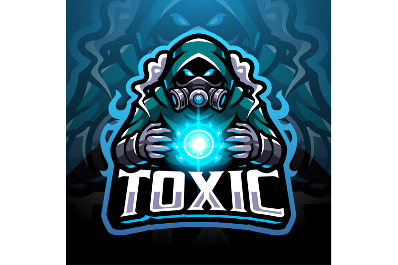 toxic-gas-esport-mascot-logo