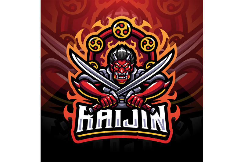 raijin-esport-mascot-logo-design