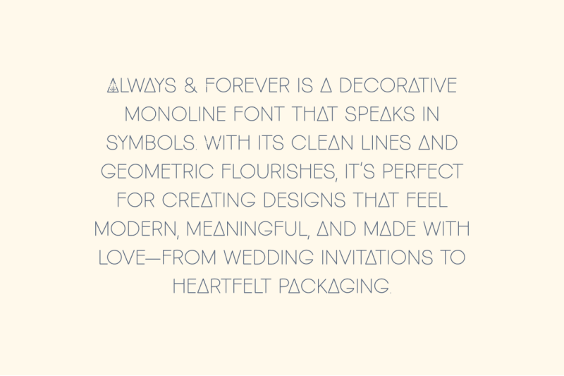 always-and-forever-display-font