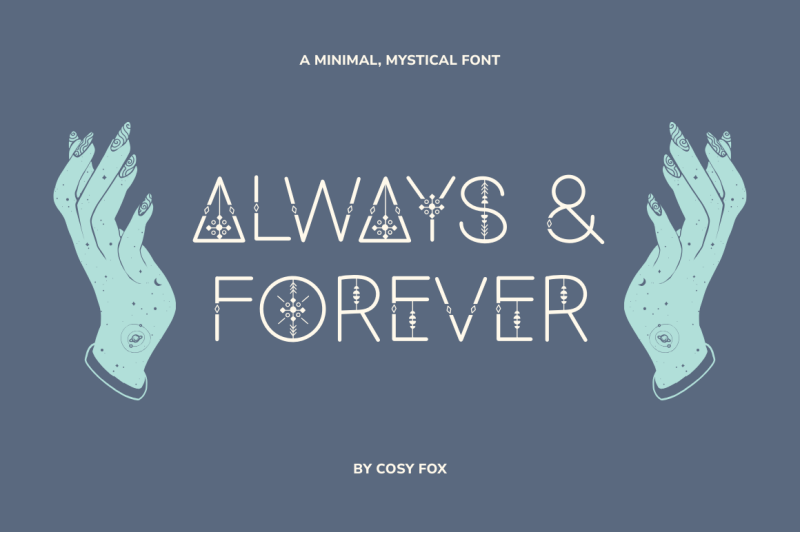 always-and-forever-display-font