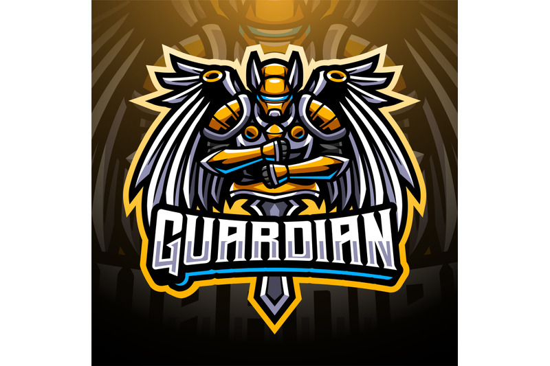 guardian-esports-mascot-logo-design