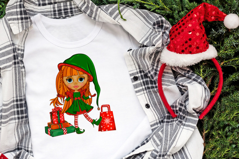 christmas-cute-dolls-holiday-clothes-clipart-png