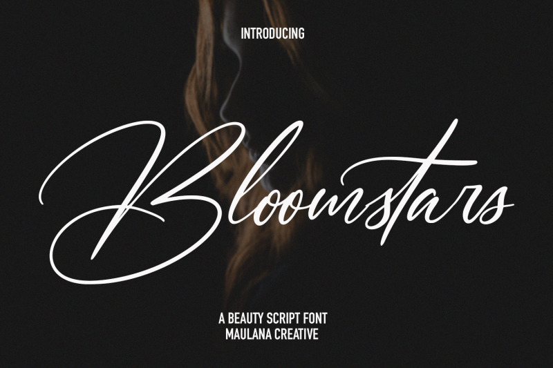 bloomstars-signature-script-font