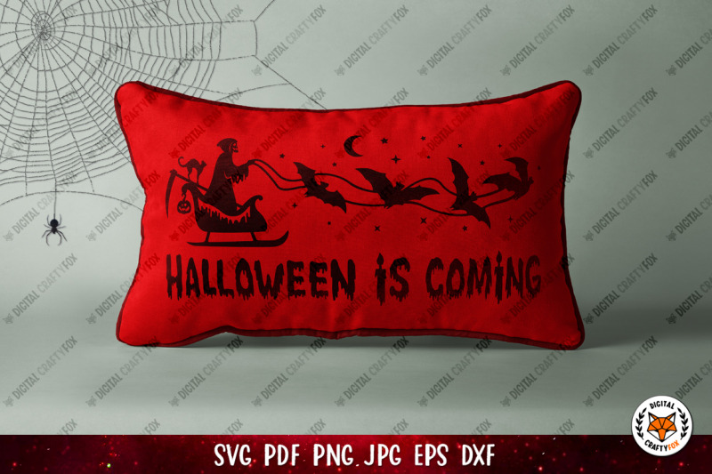 halloween-is-coming-svg-halloween-sleigh-with-death-bats