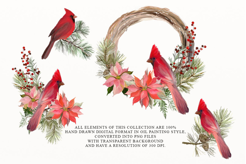 christmas-decor-cardinal-birds-clipart