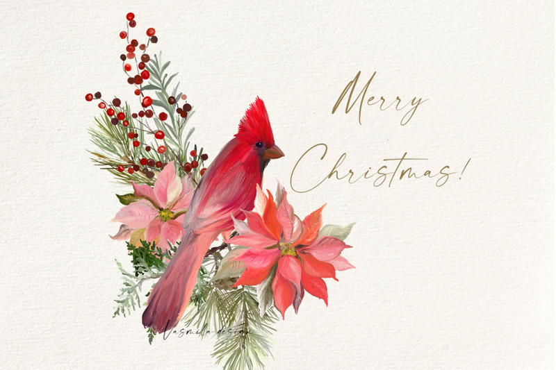 christmas-decor-cardinal-birds-clipart