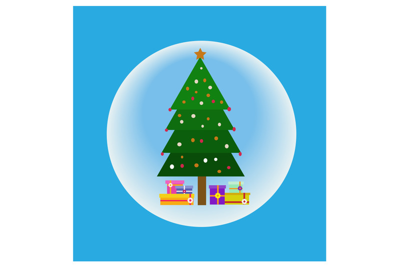 christmas-tree-vector-illustration